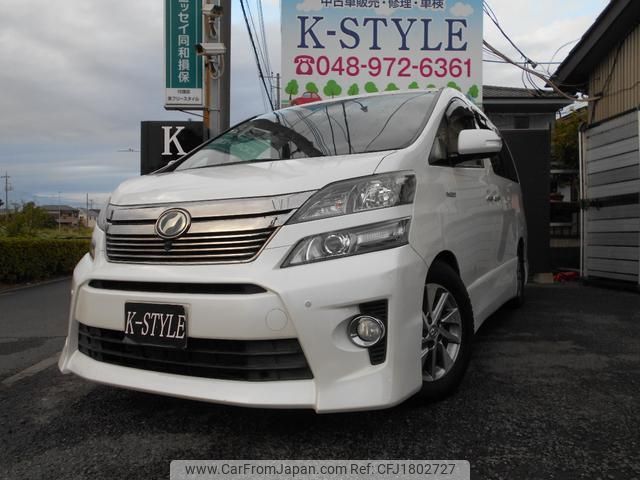toyota vellfire 2012 CFJ1802727 image 1