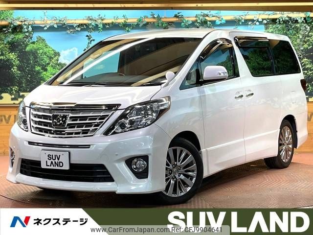 toyota alphard 2013 -TOYOTA--Alphard DBA-ANH20W--ANH20-8308874---TOYOTA--Alphard DBA-ANH20W--ANH20-8308874- image 1