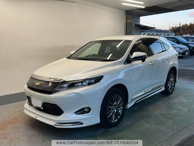 toyota harrier 2015 -TOYOTA--Harrier ZSU60W-0059284---TOYOTA--Harrier ZSU60W-0059284- image 1