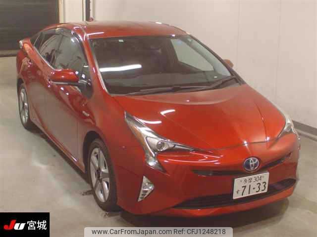 toyota prius 2016 -TOYOTA 【多摩 304ｽ7133】--Prius ZVW55-8042279---TOYOTA 【多摩 304ｽ7133】--Prius ZVW55-8042279- image 1