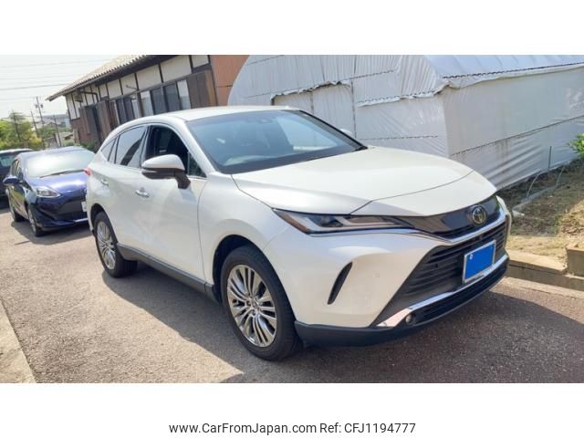 toyota harrier 2020 -TOYOTA--Harrier 6BA-MXUA80--MXUA80-0002695---TOYOTA--Harrier 6BA-MXUA80--MXUA80-0002695- image 1