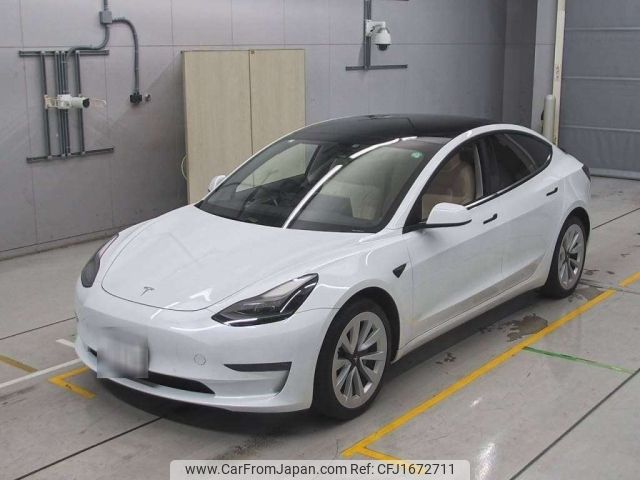 tesla tesla-model3 2021 CFJ1672711 image 1
