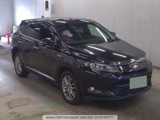 toyota harrier-hybrid 2015 quick_quick_DAA-AVU65W_AVU65-0023850 image 1