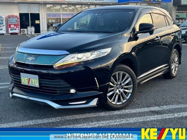 toyota harrier 2019 -TOYOTA--Harrier DBA-ZSU60W--ZSU60-0168418---TOYOTA--Harrier DBA-ZSU60W--ZSU60-0168418- image 1