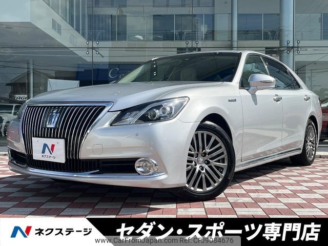 toyota crown-majesta 2017 -TOYOTA--Crown Majesta DAA-GWS214--GWS214-6014129---TOYOTA--Crown Majesta DAA-GWS214--GWS214-6014129- image 1