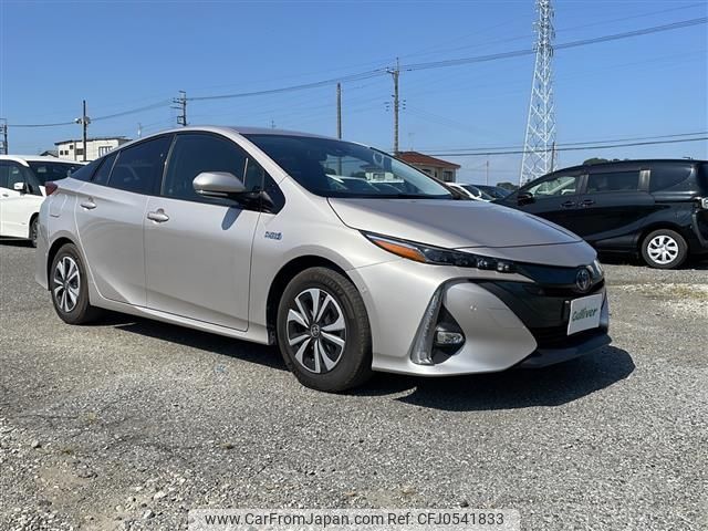 toyota prius-phv 2017 -TOYOTA--Prius PHV DLA-ZVW52--ZVW52-3028344---TOYOTA--Prius PHV DLA-ZVW52--ZVW52-3028344- image 1