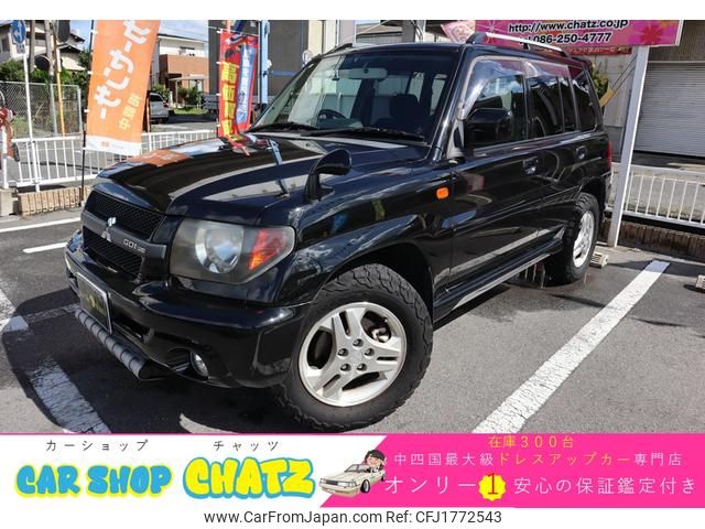 mitsubishi pajero-io 2000 CFJ1772543 image 1
