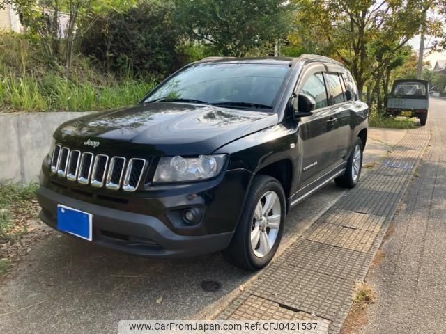 jeep compass 2013 -CHRYSLER--Jeep Compass ABA-MK49--1C4NJCFA8ED541785---CHRYSLER--Jeep Compass ABA-MK49--1C4NJCFA8ED541785- image 1