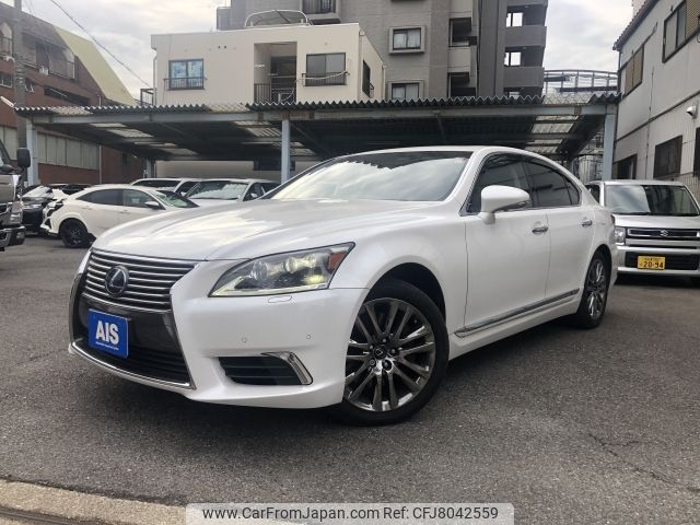 lexus ls 2015 -LEXUS--Lexus LS DAA-UVF45--UVF45-5021740---LEXUS--Lexus LS DAA-UVF45--UVF45-5021740- image 1