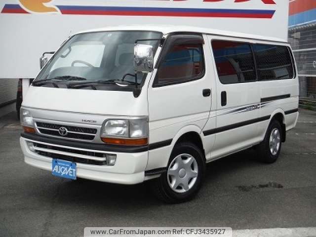 toyota hiace-van 2002 -トヨタ--ハイエースバン　２ＷＤ KG-LH172V--LH172-1027603---トヨタ--ハイエースバン　２ＷＤ KG-LH172V--LH172-1027603- image 1