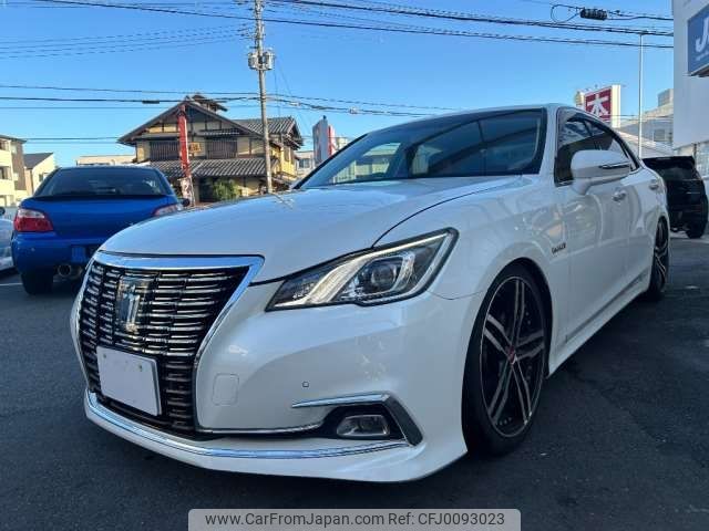 toyota crown 2016 -TOYOTA 【神戸 348ﾎ 773】--Crown DAA-AWS210--AWS210-6110582---TOYOTA 【神戸 348ﾎ 773】--Crown DAA-AWS210--AWS210-6110582- image 1