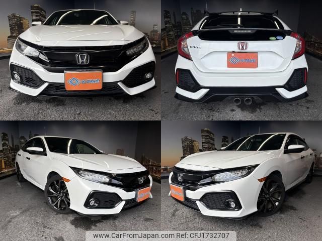 honda civic 2017 CFJ1732707 image 1