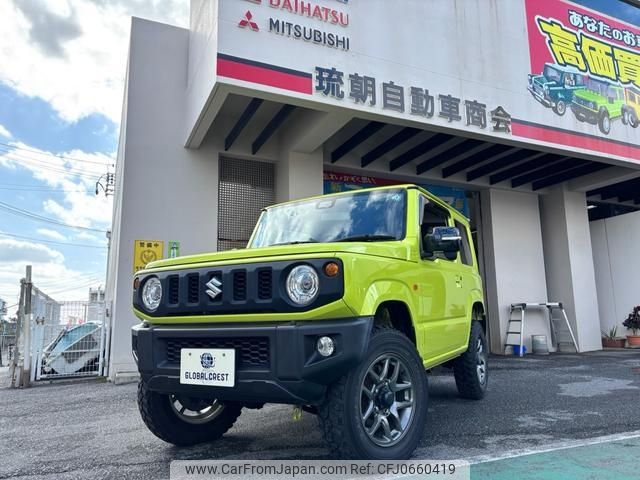 suzuki jimny 2019 -SUZUKI 【沖縄 597ｿ1122】--Jimny JB64W--136625---SUZUKI 【沖縄 597ｿ1122】--Jimny JB64W--136625- image 1