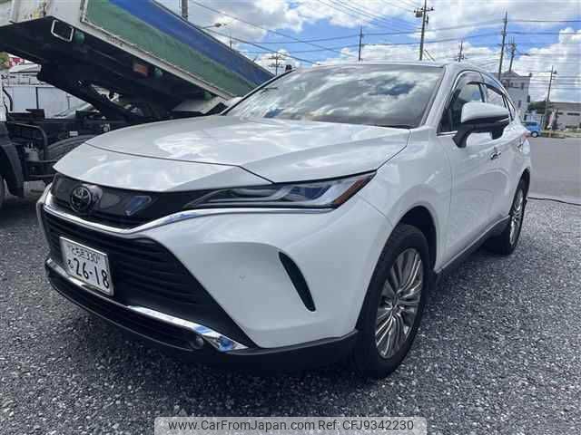 toyota harrier 2021 -TOYOTA 【とちぎ 330ﾙ2618】--Harrier MXUA80--0039341---TOYOTA 【とちぎ 330ﾙ2618】--Harrier MXUA80--0039341- image 1