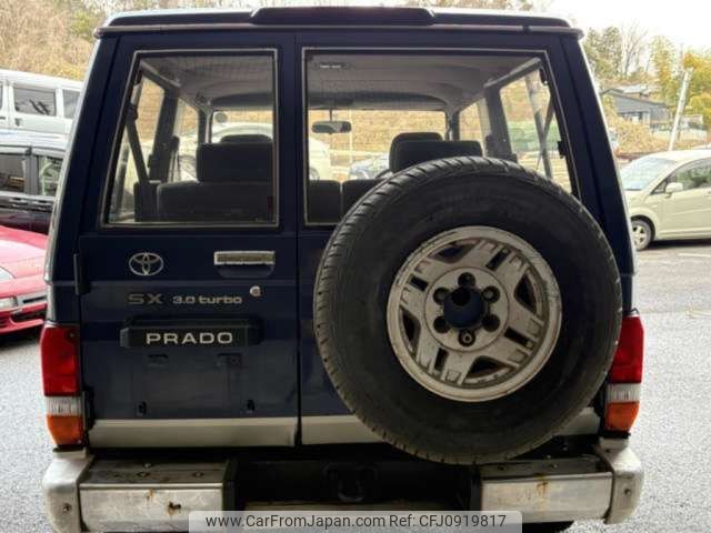toyota land-cruiser-prado 1995 -TOYOTA--Land Cruiser Prado KD-KZJ71W--KZJ71-0004547---TOYOTA--Land Cruiser Prado KD-KZJ71W--KZJ71-0004547- image 2