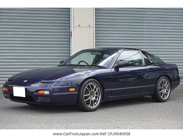 Used NISSAN 180SX 1992/Sep CFJ9040958 in good condition for sale