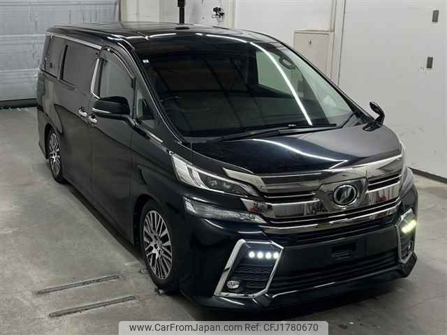 toyota vellfire 2017 CFJ1780670 image 1