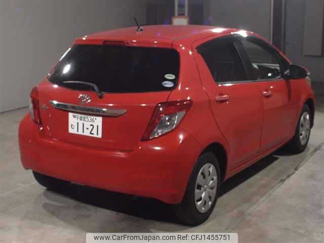 toyota vitz 2012 -TOYOTA 【宇都宮 536ﾑ1121】--Vitz NSP130--2078934---TOYOTA 【宇都宮 536ﾑ1121】--Vitz NSP130--2078934- image 2