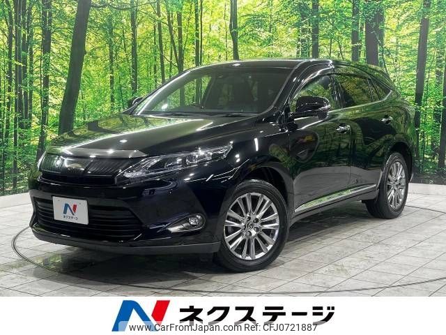 toyota harrier 2017 -TOYOTA--Harrier DBA-ZSU60W--ZSU60-0103598---TOYOTA--Harrier DBA-ZSU60W--ZSU60-0103598- image 1