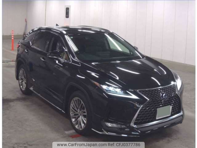 lexus rx 2021 -LEXUS 【三重 348ﾀ 818】--Lexus RX 6AA-GYL20W--GYL20W-0014504---LEXUS 【三重 348ﾀ 818】--Lexus RX 6AA-GYL20W--GYL20W-0014504- image 1