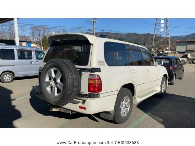 toyota land-cruiser-wagon 1999 -TOYOTA--Land Cruiser Wagon GF-UZJ100W--UZJ100-0067893---TOYOTA--Land Cruiser Wagon GF-UZJ100W--UZJ100-0067893- image 2