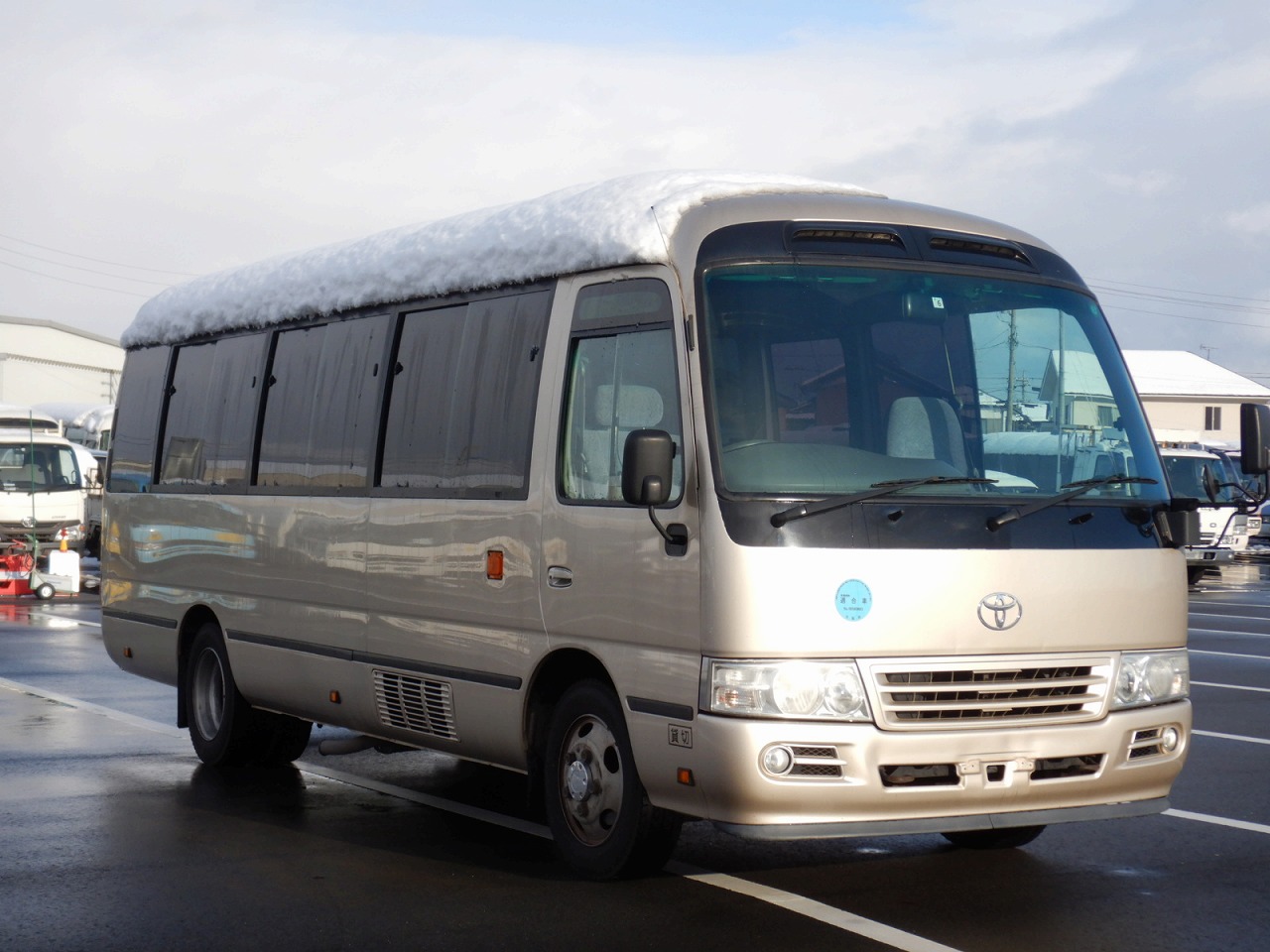 日本初の 2008 Toyota $7,581 Price Car - 2WD BDG-XZB51 Coaster その他