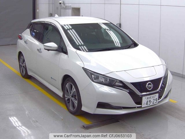 nissan leaf 2021 -NISSAN 【島根 300ﾌ4929】--Leaf ZE1-099574---NISSAN 【島根 300ﾌ4929】--Leaf ZE1-099574- image 1