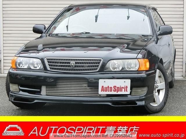 toyota chaser 1996 -TOYOTA--Chaser E-JZX100--JZX100-0027675---TOYOTA--Chaser E-JZX100--JZX100-0027675- image 1