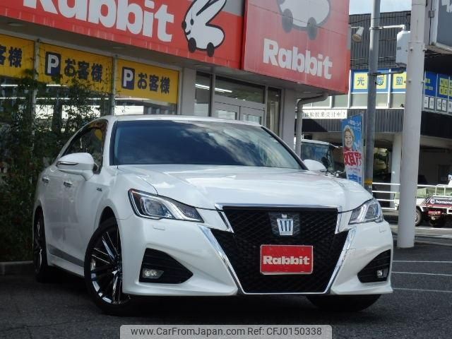 toyota crown 2018 -TOYOTA--Crown DAA-AWS210--AWS210-6137823---TOYOTA--Crown DAA-AWS210--AWS210-6137823- image 1