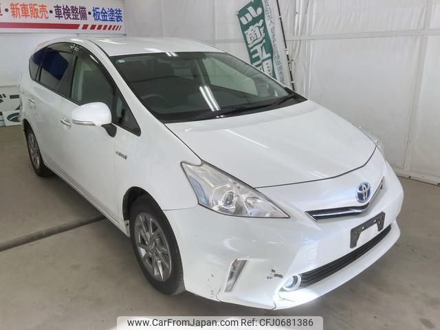 toyota prius-α 2014 quick_quick_DAA-ZVW40W_ZVW41-0013023 image 1