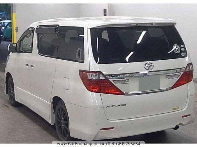 toyota alphard 2012 quick_quick_DBA-ANH20W_ANH20-8253424 image 2