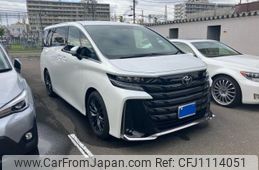 toyota vellfire 2025 CFJ1114051