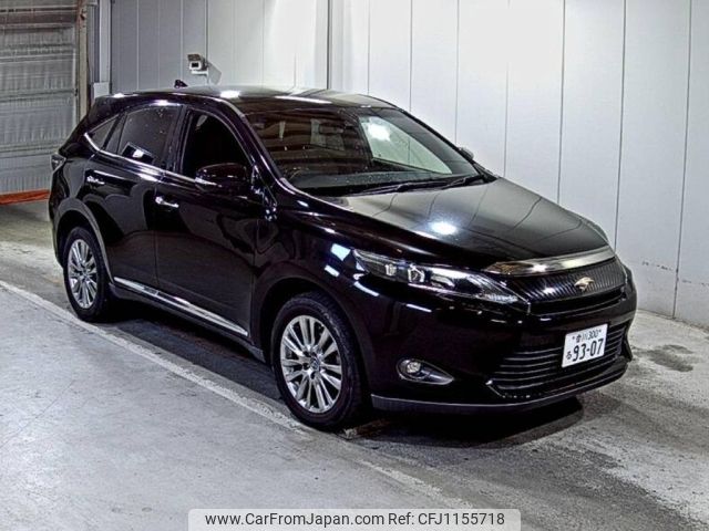 toyota harrier 2014 -TOYOTA 【香川 300る9307】--Harrier ZSU60W-0027317---TOYOTA 【香川 300る9307】--Harrier ZSU60W-0027317- image 1