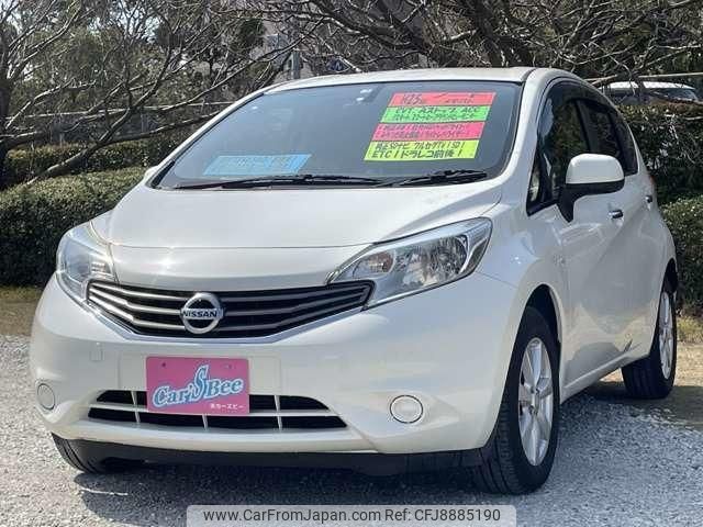 nissan note 2013 -NISSAN 【鹿児島 502ﾀ8681】--Note E12--072263---NISSAN 【鹿児島 502ﾀ8681】--Note E12--072263- image 1
