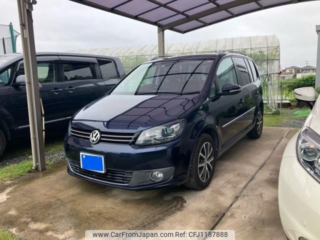 volkswagen golf-touran 2014 -VOLKSWAGEN--VW Golf Touran DBA-1TCTH--WVGZZZ1TZEW068764---VOLKSWAGEN--VW Golf Touran DBA-1TCTH--WVGZZZ1TZEW068764- image 1