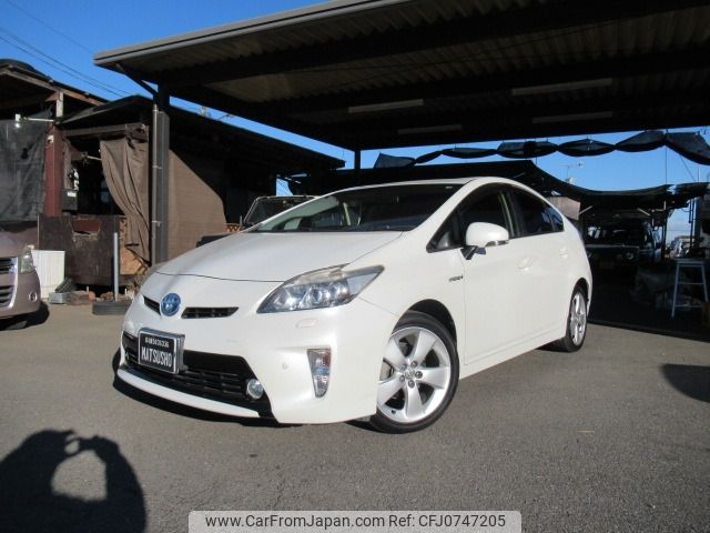 toyota prius 2012 -TOYOTA--Prius DAA-ZVW30--ZVW30-1604753---TOYOTA--Prius DAA-ZVW30--ZVW30-1604753- image 1