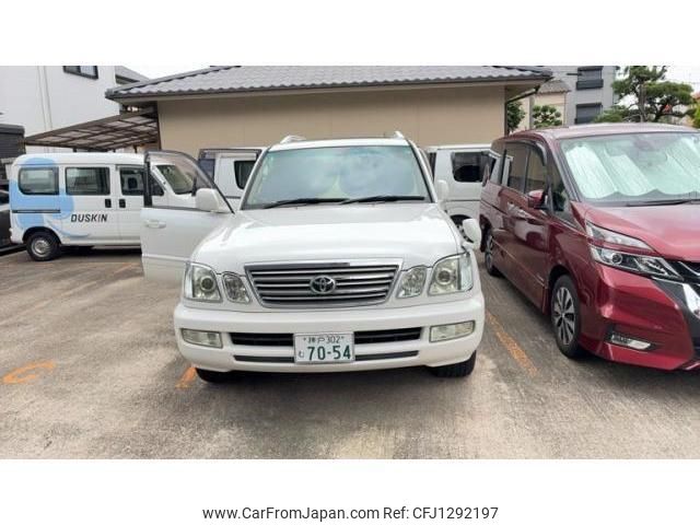 toyota land-cruiser-100 2005 quick_quick_UZJ100W_0153225 image 2