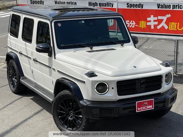 mercedes-benz g-class 2021 GOO_JP_700070667430240731001 image 1