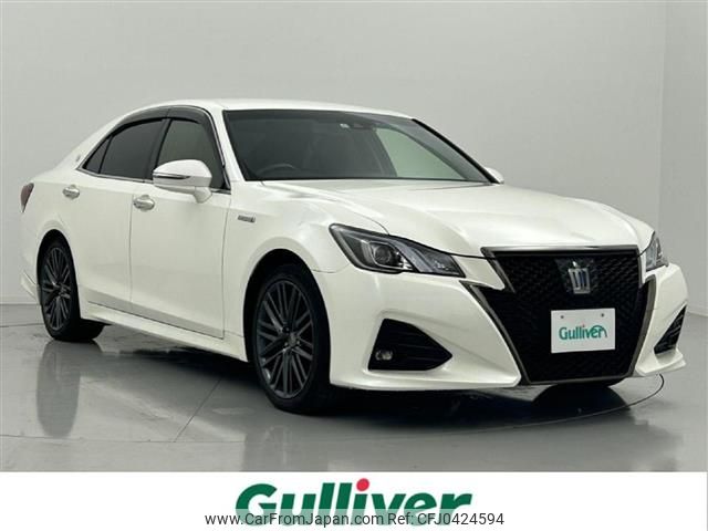 toyota crown 2017 -TOYOTA--Crown DAA-AWS210--AWS210-6131399---TOYOTA--Crown DAA-AWS210--AWS210-6131399- image 1