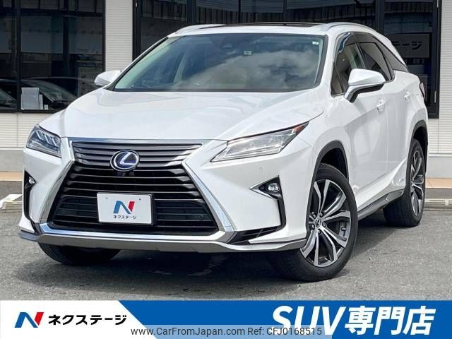 lexus rx 2018 -LEXUS--Lexus RX DAA-GYL26W--GYL26-0001383---LEXUS--Lexus RX DAA-GYL26W--GYL26-0001383- image 1