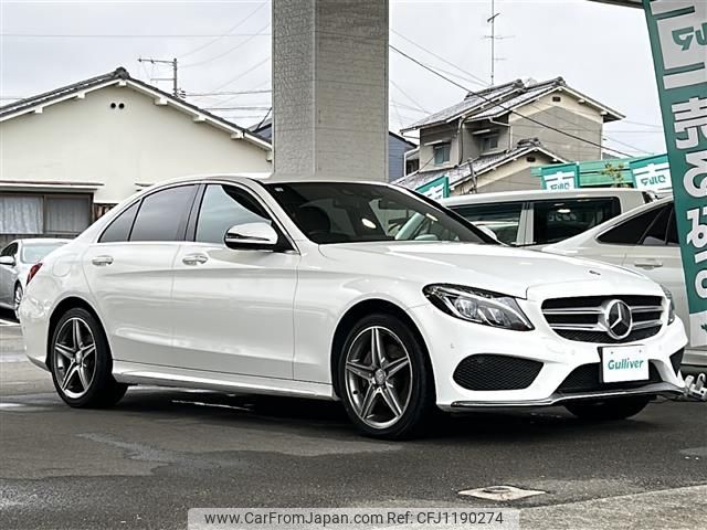 mercedes-benz c-class 2016 -MERCEDES-BENZ--Benz C Class RBA-205042--WDD2050422R199157---MERCEDES-BENZ--Benz C Class RBA-205042--WDD2050422R199157- image 1
