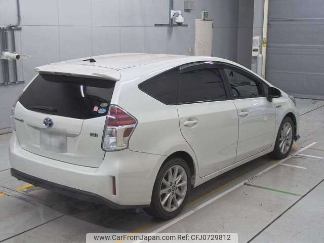 toyota prius-α 2015 -TOYOTA 【岐阜 339ﾙ1130】--Prius α DAA-ZVW41W--ZVW41-3386213---TOYOTA 【岐阜 339ﾙ1130】--Prius α DAA-ZVW41W--ZVW41-3386213- image 2