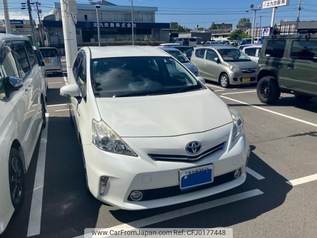 toyota prius-α 2014 -TOYOTA--Prius α DAA-ZVW41W--ZVW41-0010187---TOYOTA--Prius α DAA-ZVW41W--ZVW41-0010187- image 2