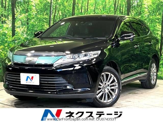 toyota harrier 2018 -TOYOTA--Harrier DBA-ZSU60W--ZSU60-0158473---TOYOTA--Harrier DBA-ZSU60W--ZSU60-0158473- image 1