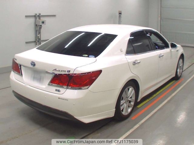 toyota crown 2013 -TOYOTA 【習志野 302さ1443】--Crown AWS210-6007039---TOYOTA 【習志野 302さ1443】--Crown AWS210-6007039- image 2