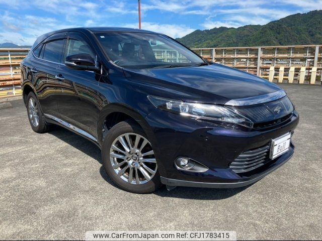 toyota harrier 2017 CFJ1783415 image 1