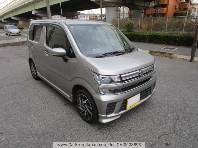 suzuki wagon-r 2019 -SUZUKI 【三河 581】--Wagon R DAA-MH55S--MH55S-255851---SUZUKI 【三河 581】--Wagon R DAA-MH55S--MH55S-255851- image 1