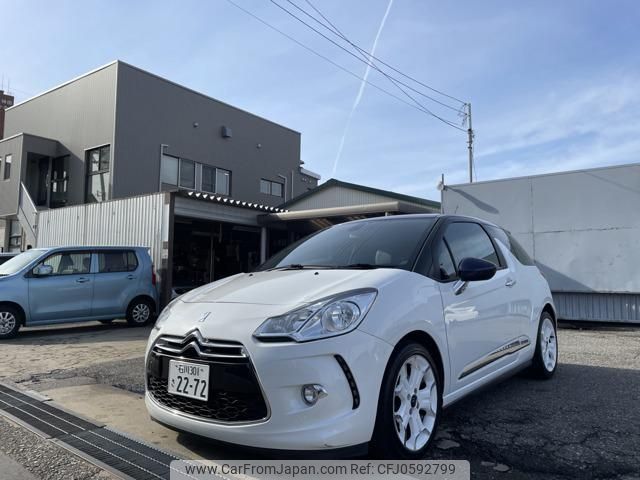 citroen ds3 2013 -CITROEN 【名変中 】--Citroen DS3 A5C5F02--CW612020---CITROEN 【名変中 】--Citroen DS3 A5C5F02--CW612020- image 1