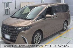 toyota alphard 2025 CFJ1526452