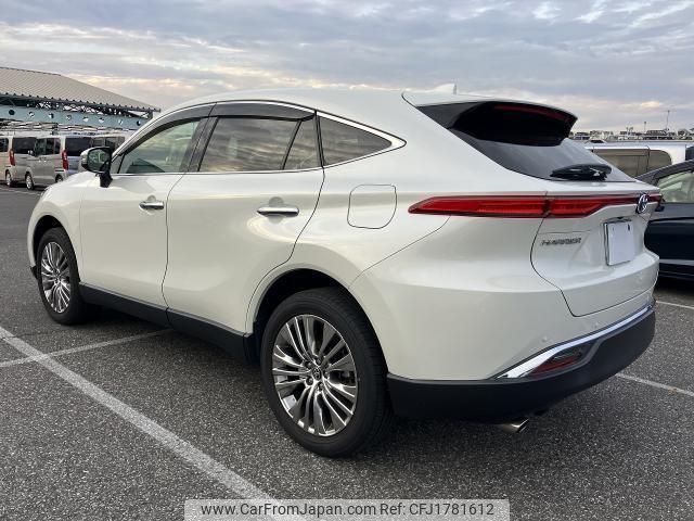 toyota harrier-hybrid 2021 CFJ1781612 image 2